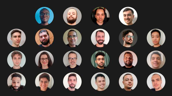 As 22 pessoas desenvolvedoras formadas na 7ª edição do Quero Ser Dev